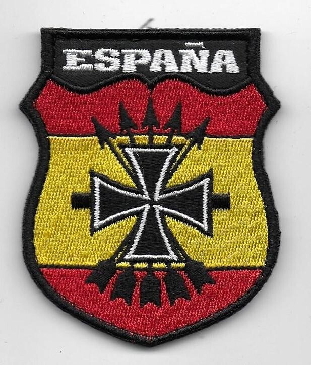 SPAIN FALANGE FASCIST BLUE DIVISION patch, copy