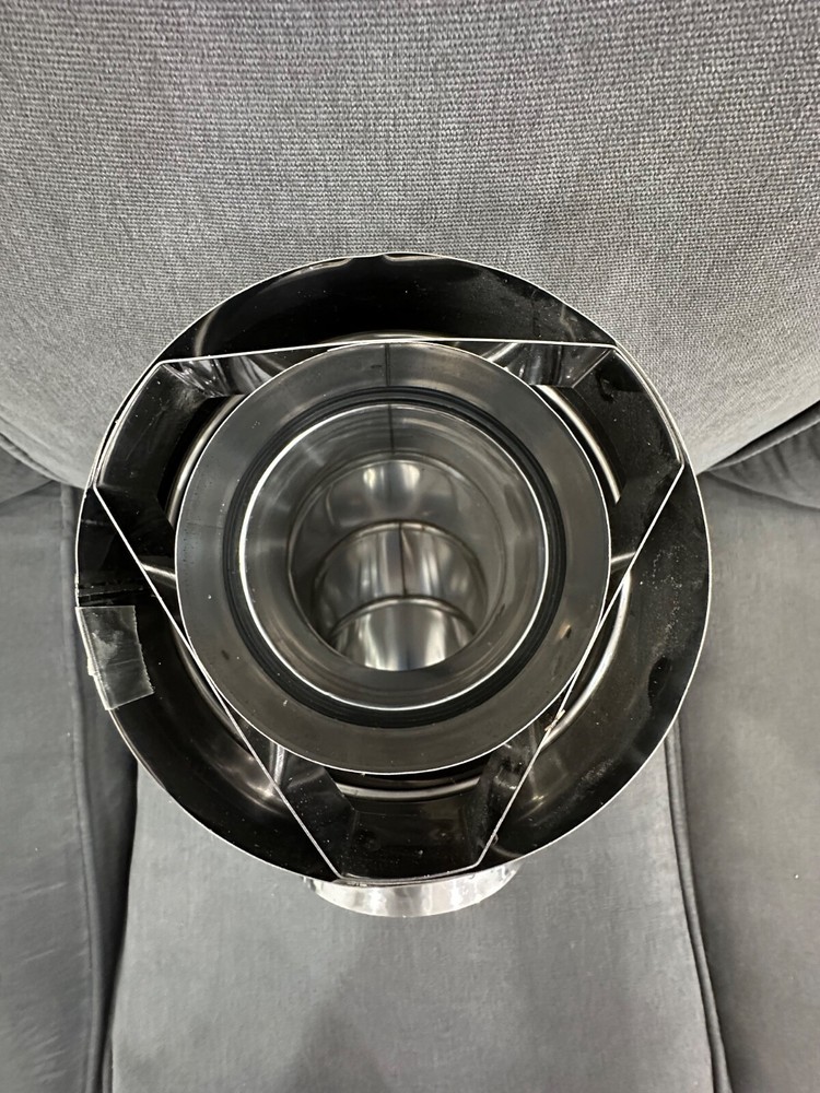 double wall elbow 4"