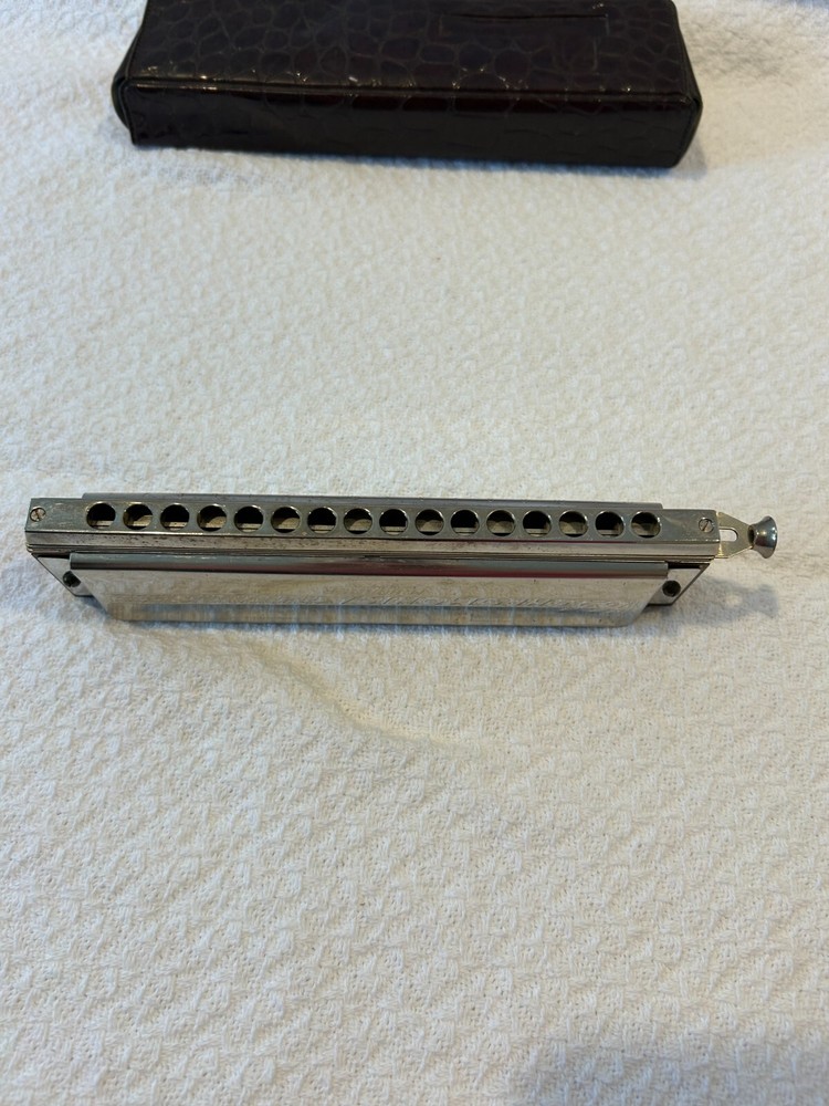 The 64 Chromonica 4 chromatic octaves Harmonica "C" Professional Model