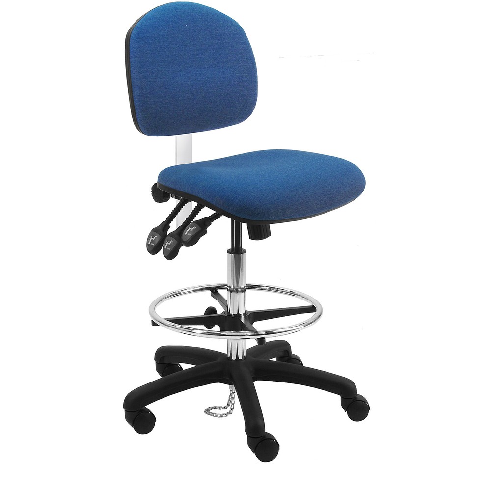 BenchPro ESD Anti Static Dissipative Workbench Fabric Chair LNT-DFB-TLC