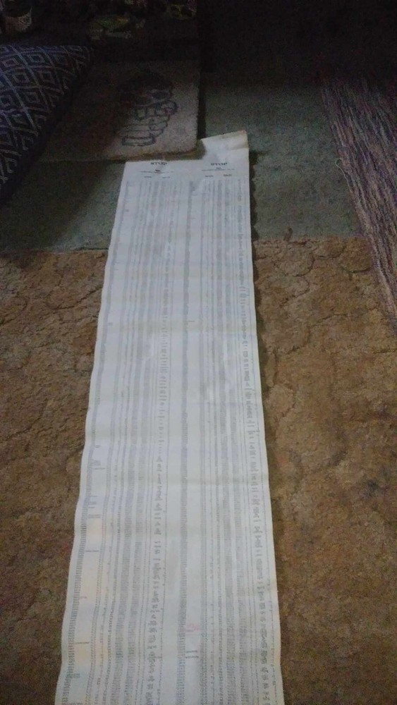 EICO 666, 667 Tube Tester DATA CHART SCRIPT ORIGINAL MODEL 666-05 MAKE OFFER