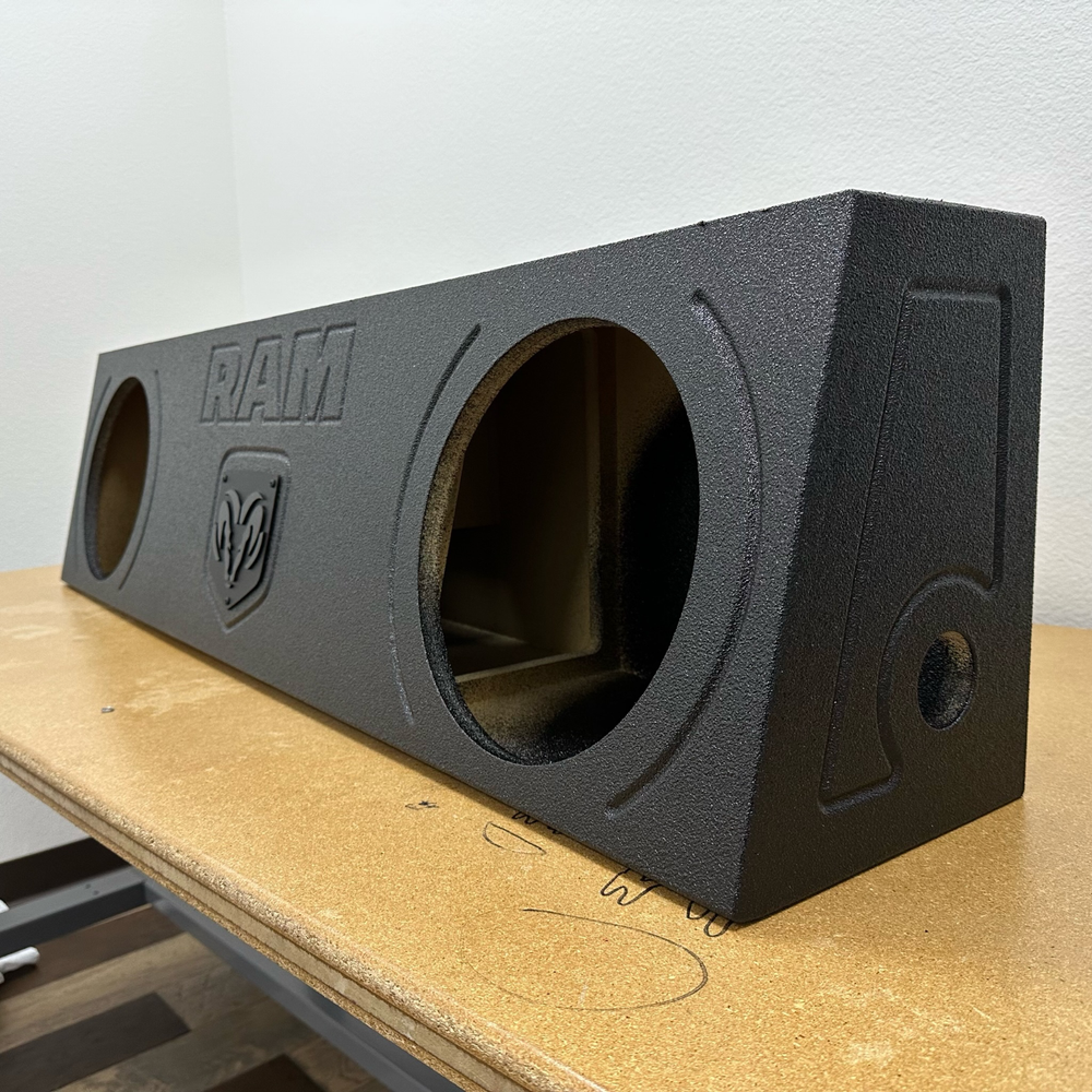 2002-2021 Dodge Ram Single Cab Sub Box 2x10” Ported Subwoofer Enclosure