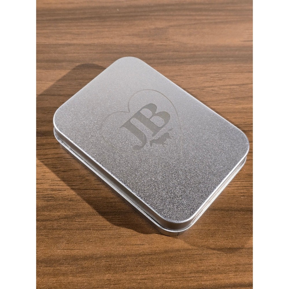 JB Playing Cards in Metal Tin Case