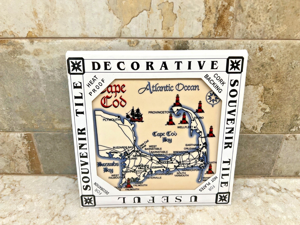 Cape Code Cork Backed Trivet...New