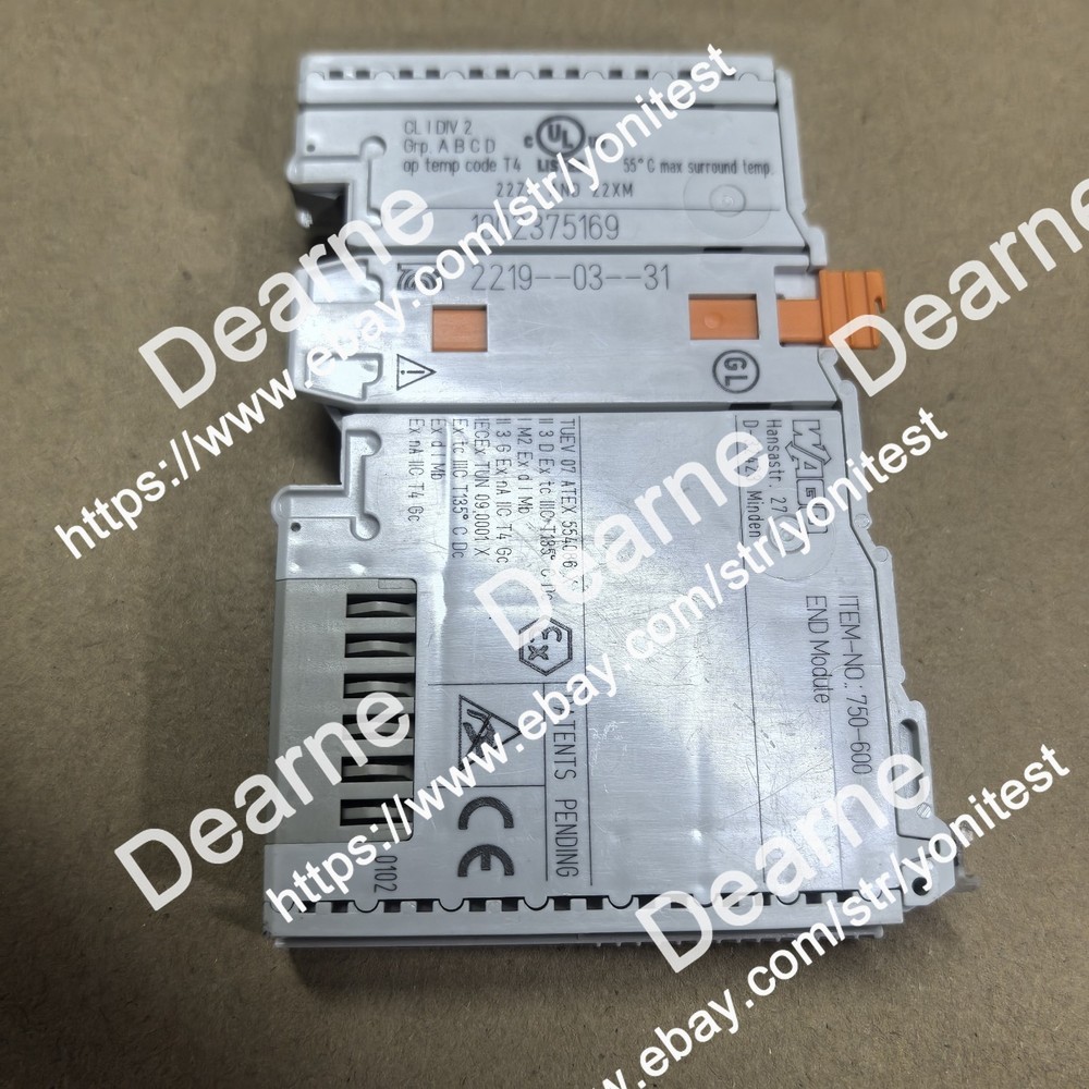 1PC WAGO 750-600 Logic Controller Module Fast FedEx or DHL