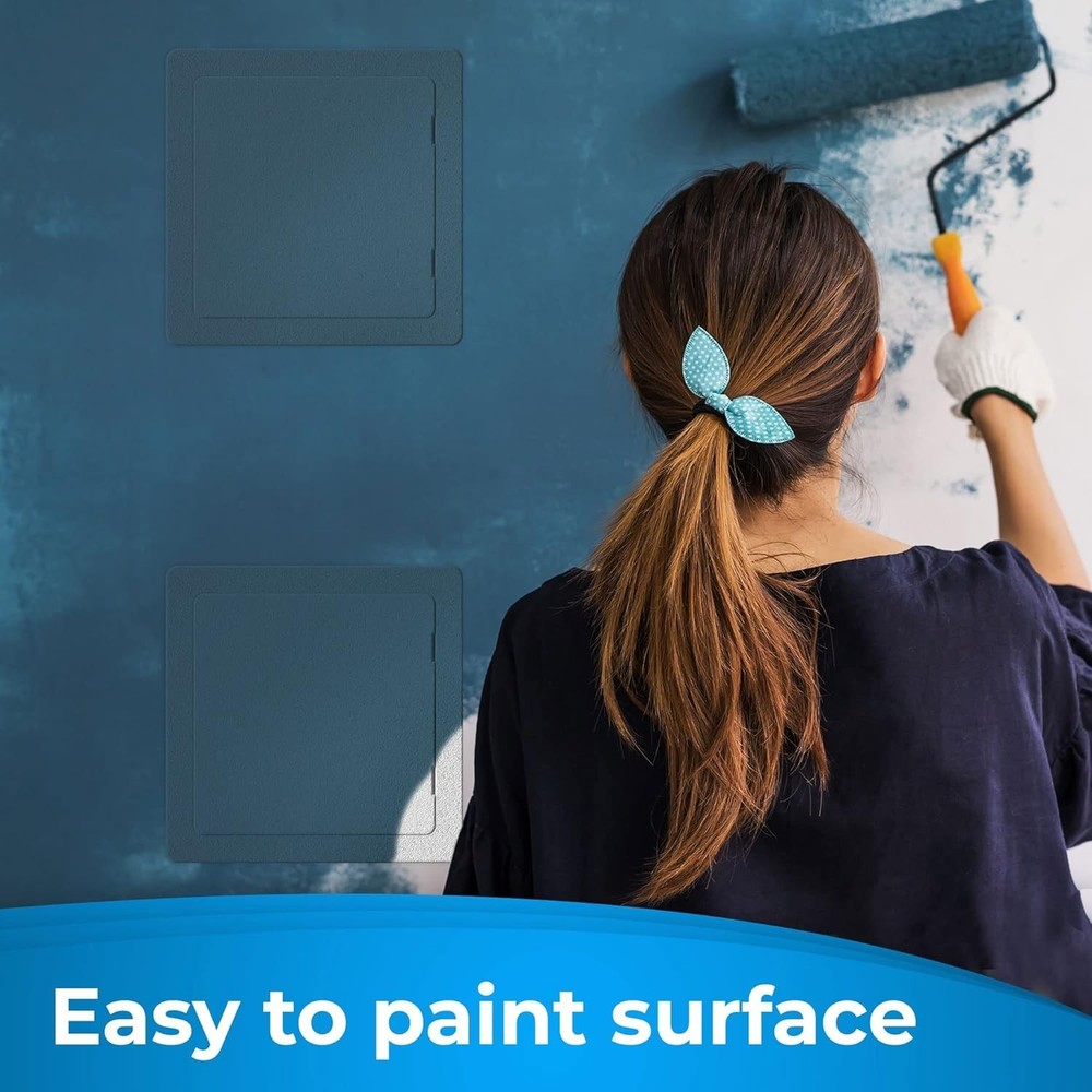 White Impact-Resistant 8x8 Access Panel - Perfect for Plumbing & Electrical