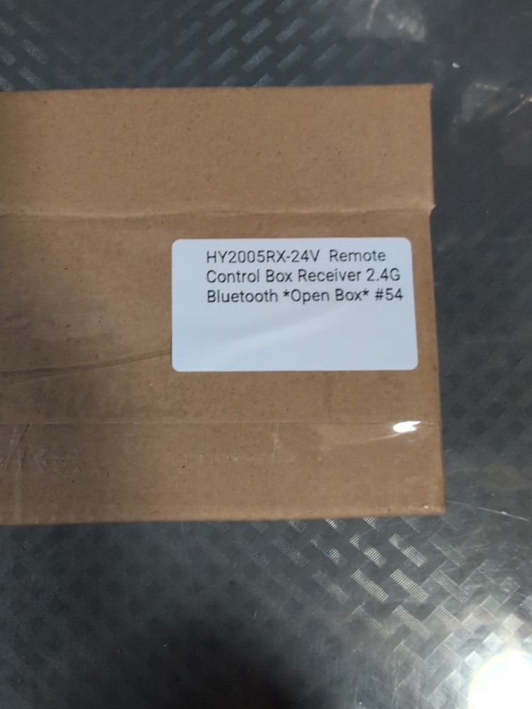 HY2005RX-24V Remote Control Box Receiver 2.4G Bluetooth *Open Box* #54