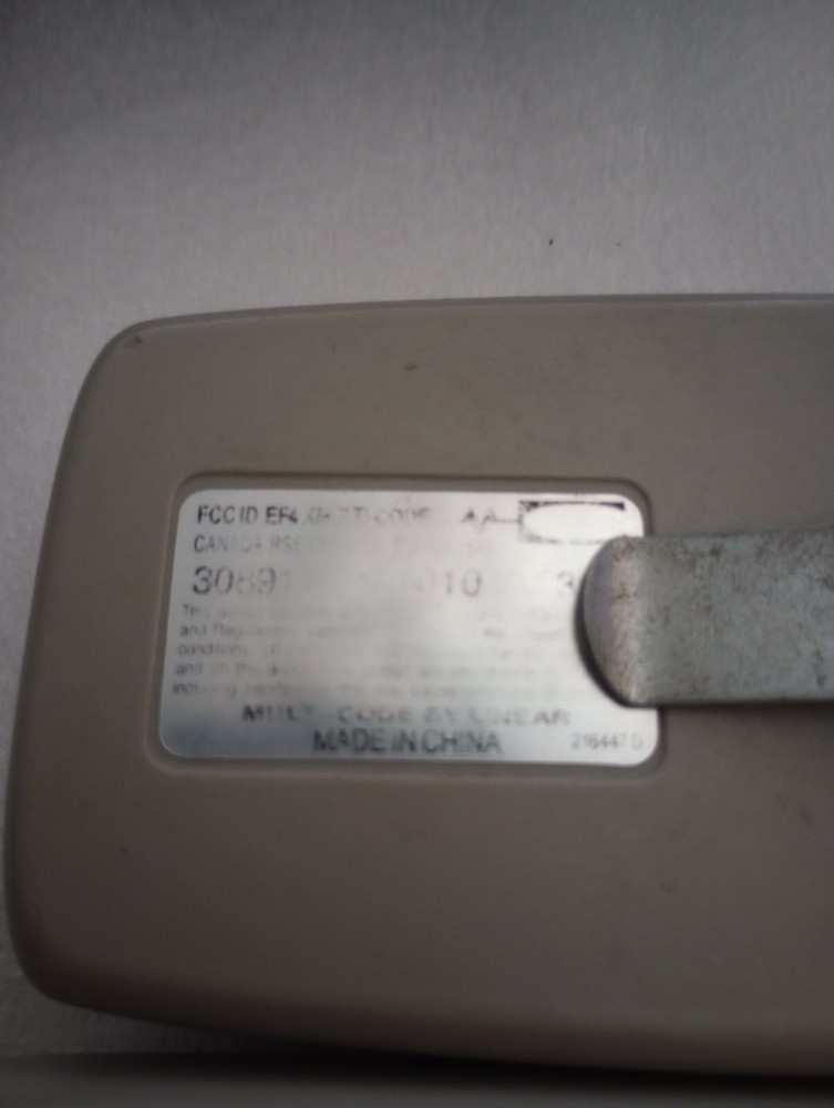 2 Multicode Garage Door Remotes