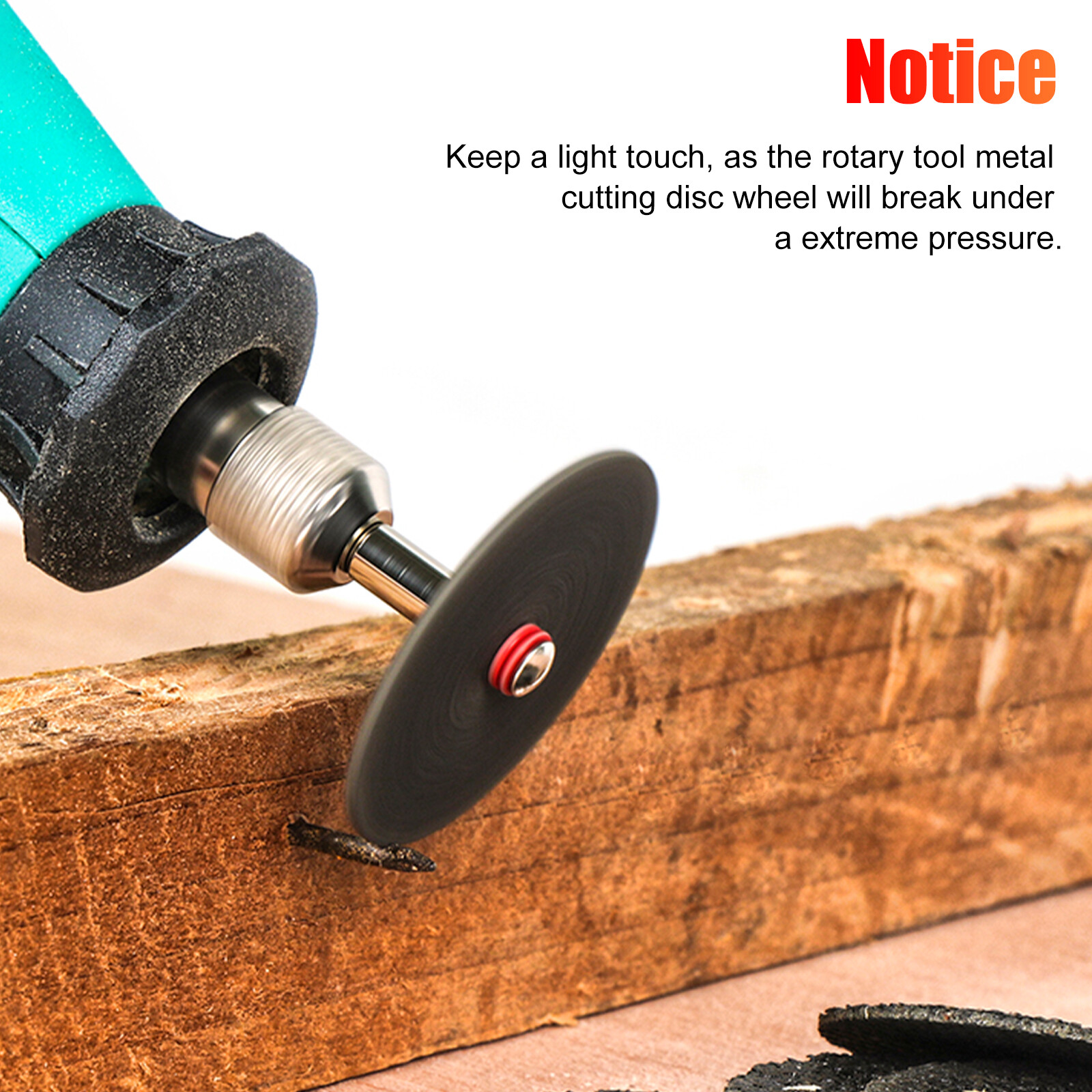 110x Fiberglass Metal Cut Off Wheel Rotary Disc w/3Pcs 1/8" Mandrel f or Dremel