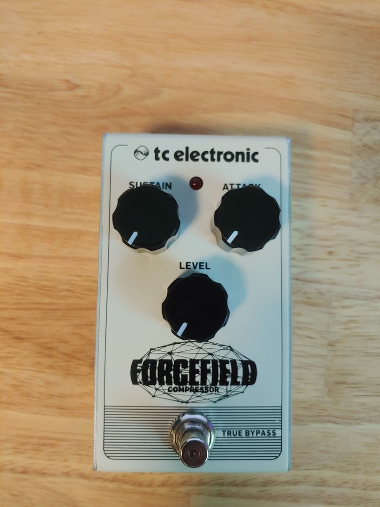 TC Electronic Forcefield Compressor Sustainer True Bypass Guitar Effect Pedal