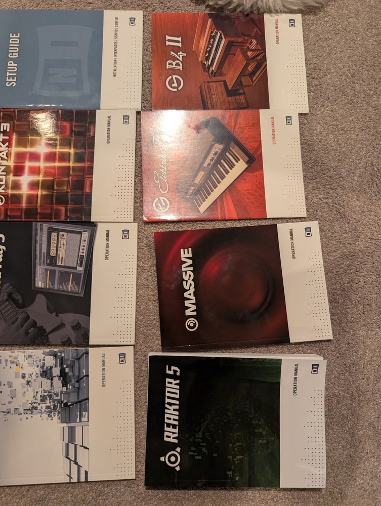 READ The Native Instruments Collection Komplete 5 DVDs manuals serial number.