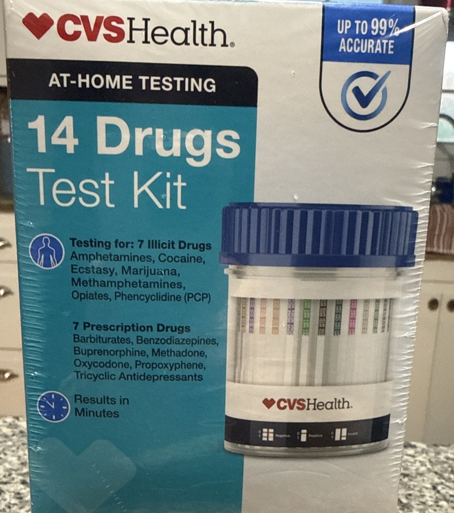 14 Drug Test Kit (One Kit)  CVS Brand