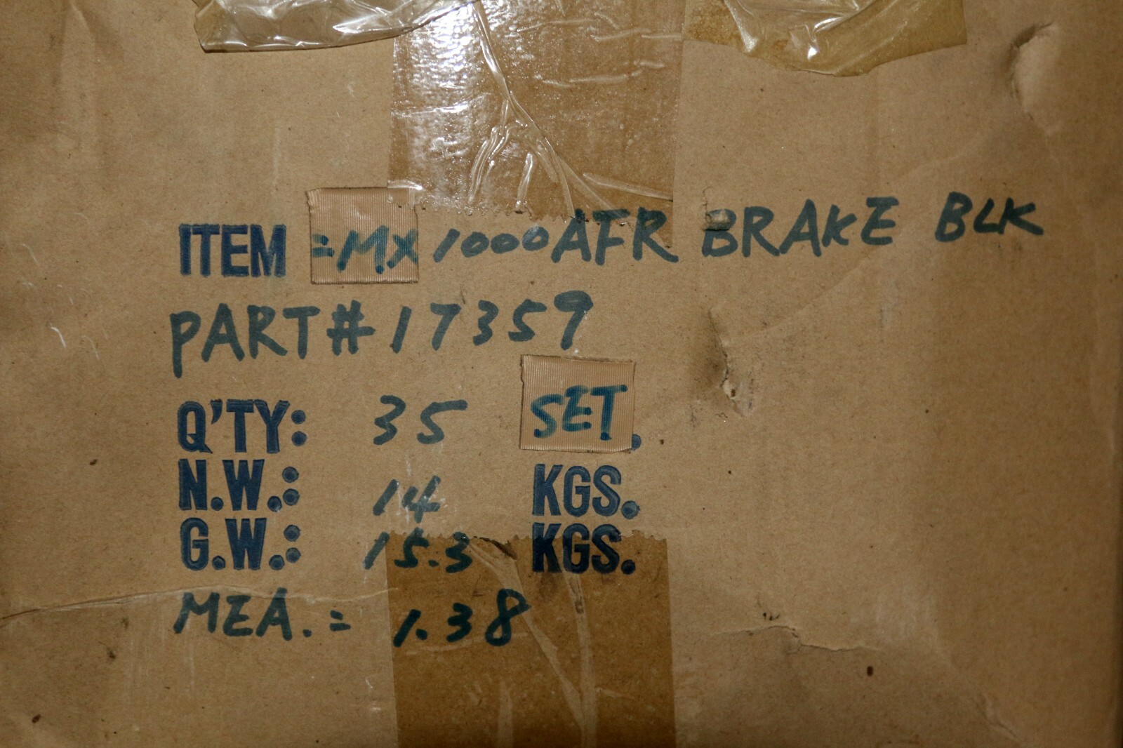 Chang Star MX1000 BMX Brake Caliper Set Front/ Rear Black NEW Old Stock NOS