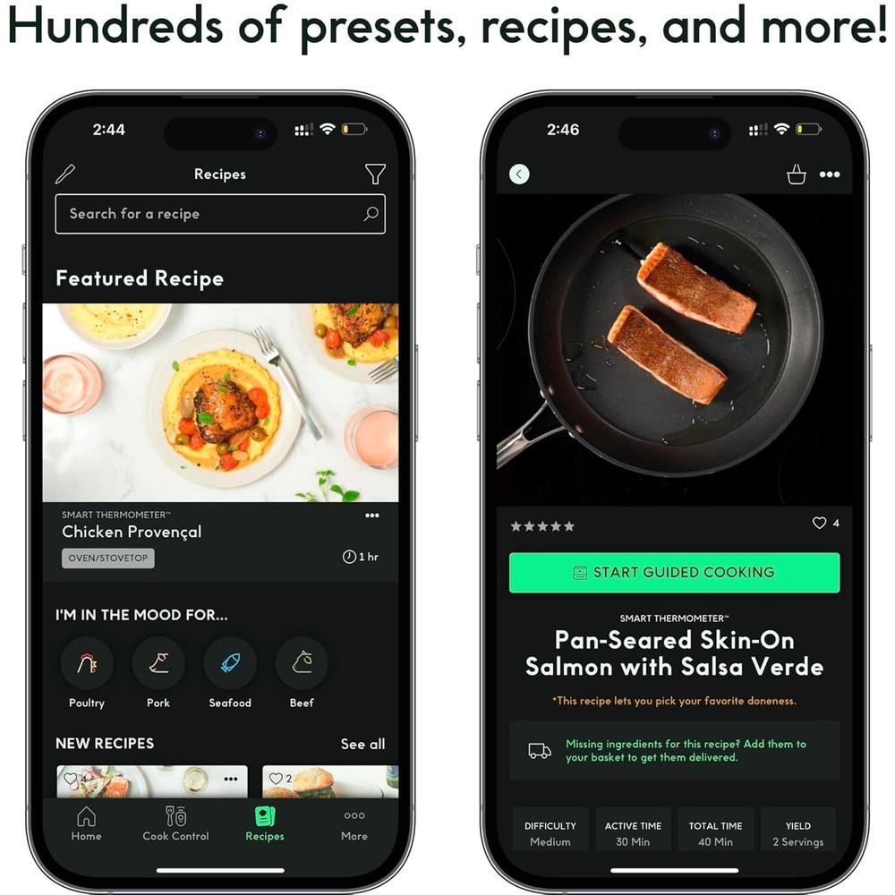 Sense Smart Wireless Meat Thermometer - Bluetooth Precision for Perfect Cooking
