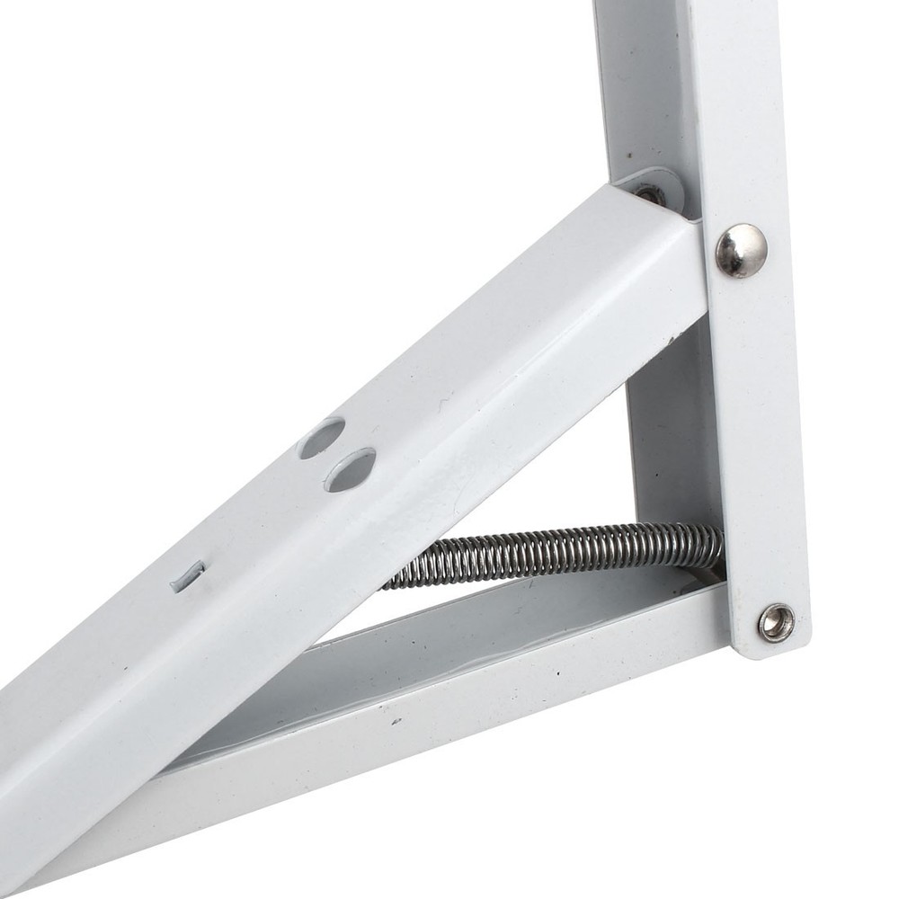 35cm Length Folding Spring Brackets Triangle Metal Shelf Support