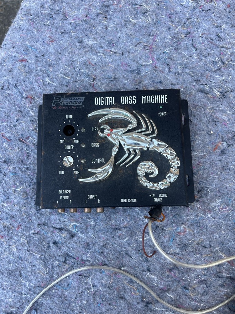 Performance Teknique ICBM-BITE Digital Bass Reconstruction Processor Untested