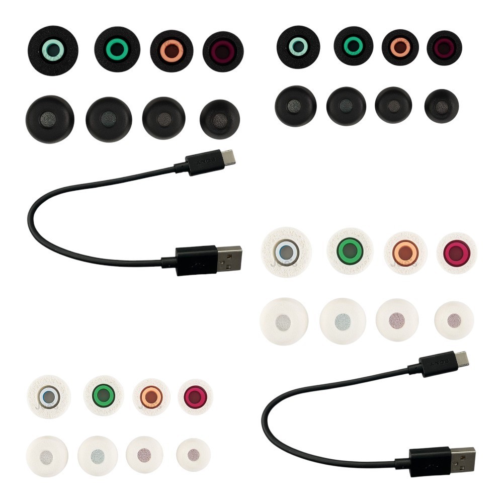 Sony WF-1000XM5 XM5 Memory Foam Eartips Ear Tips Earbuds Comfortable Replacement