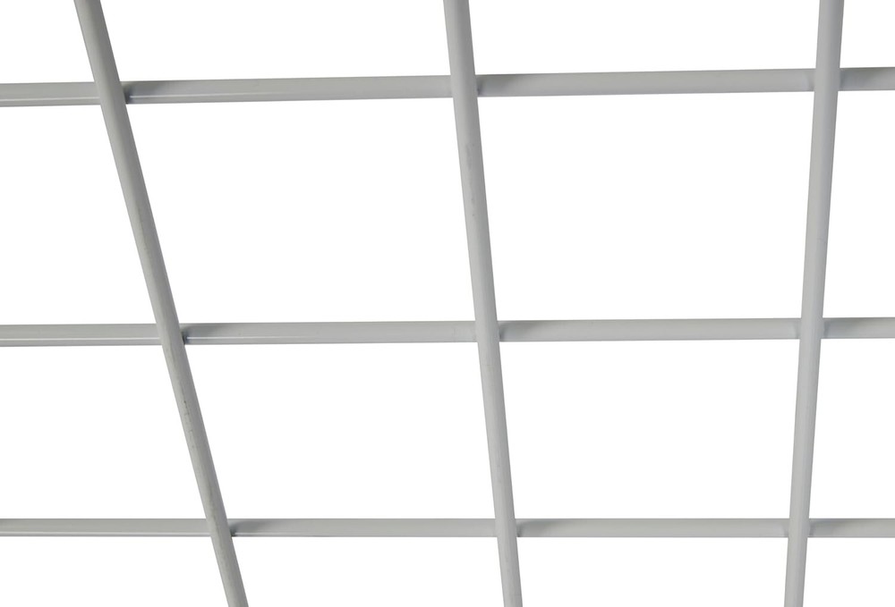 Wire Grid Panel 2' x 6' Gridwall Display White Panel Steel Powder Coat