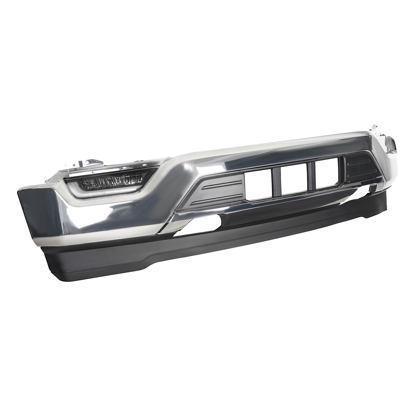 Front Bumper Assembly Kit w/Fog Light For 2021-2023 Ford F-150 w/Bracket 13pcs