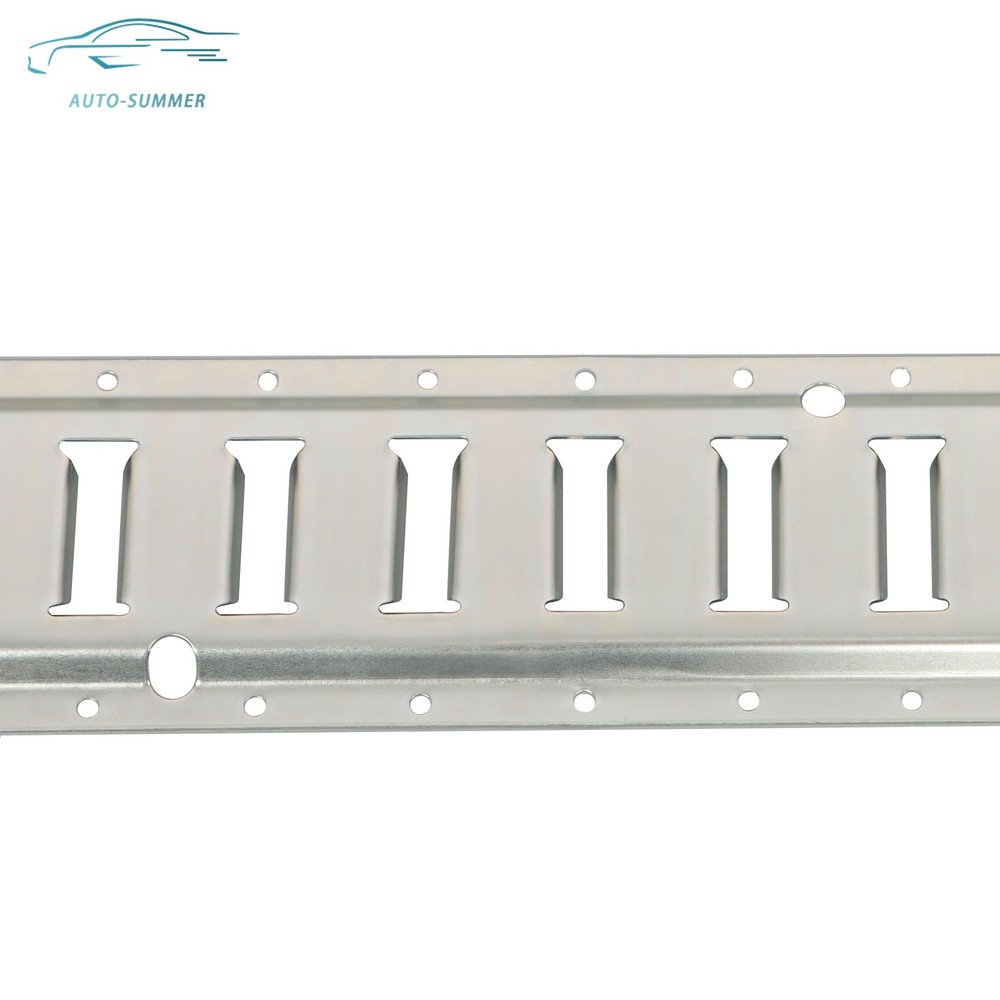 4pc Durable Carbon Steel E Track Tie Down Rail Kit Silver Galvanized Replacement