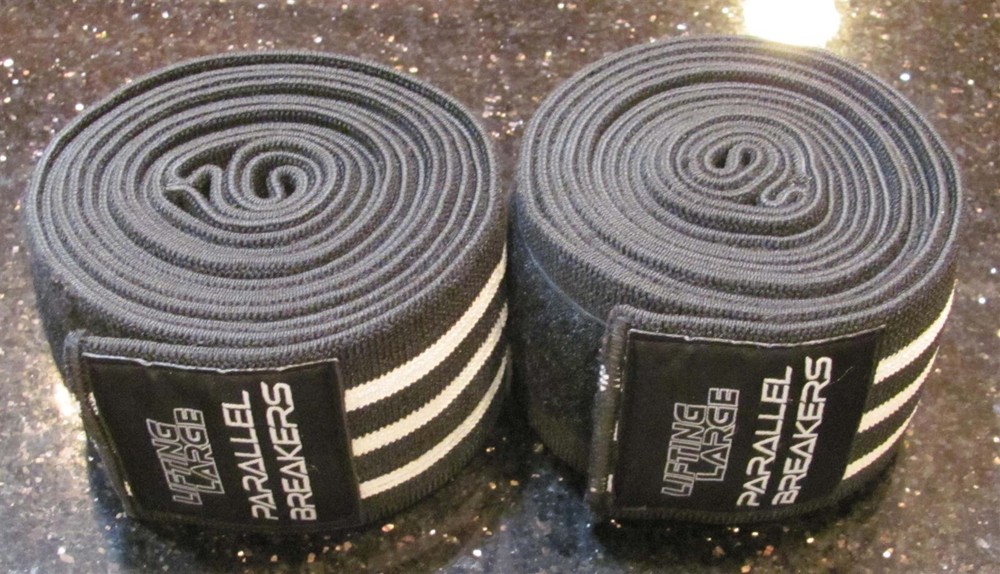 Lifting Large 3 Meter Parallel Breaker's Knee Wraps Discontinued!
