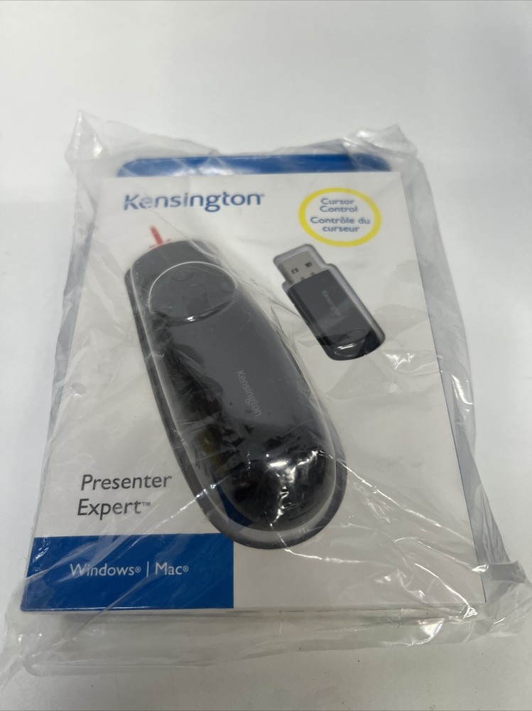 Kensington K72425AMA Presenter Expert Presentation Pointer Red Laser Window/Mac