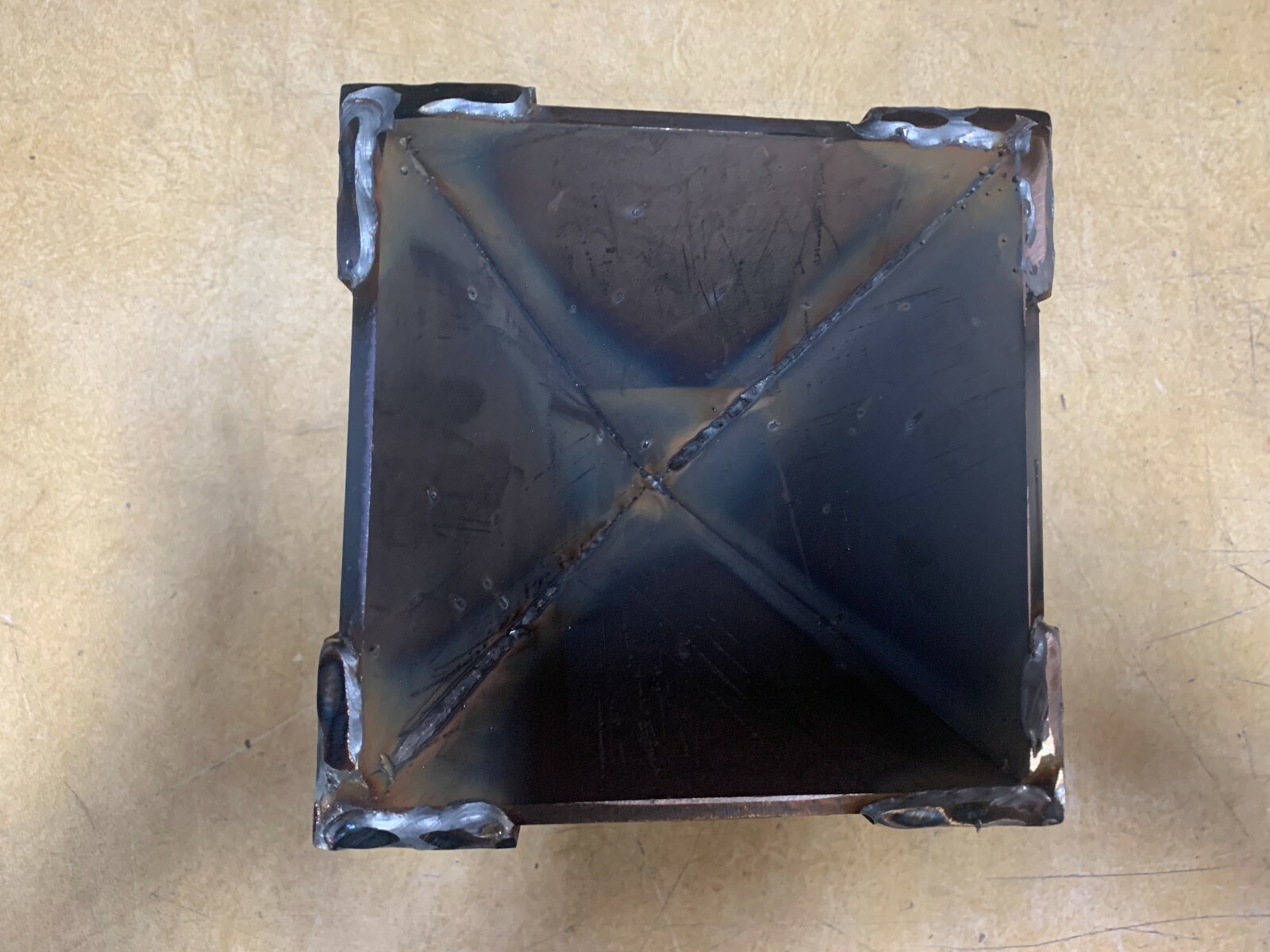 Smelting Mold - Melting Mold - Made from Steel - 4" x 4"
