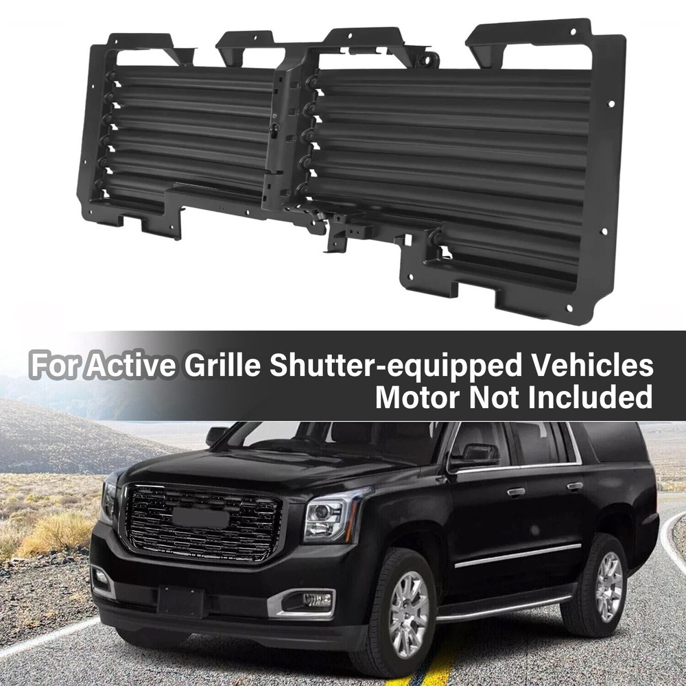 Active Grille Shutter Assembly W/O Motor For Escalade Suburban Yukon 2015-2020