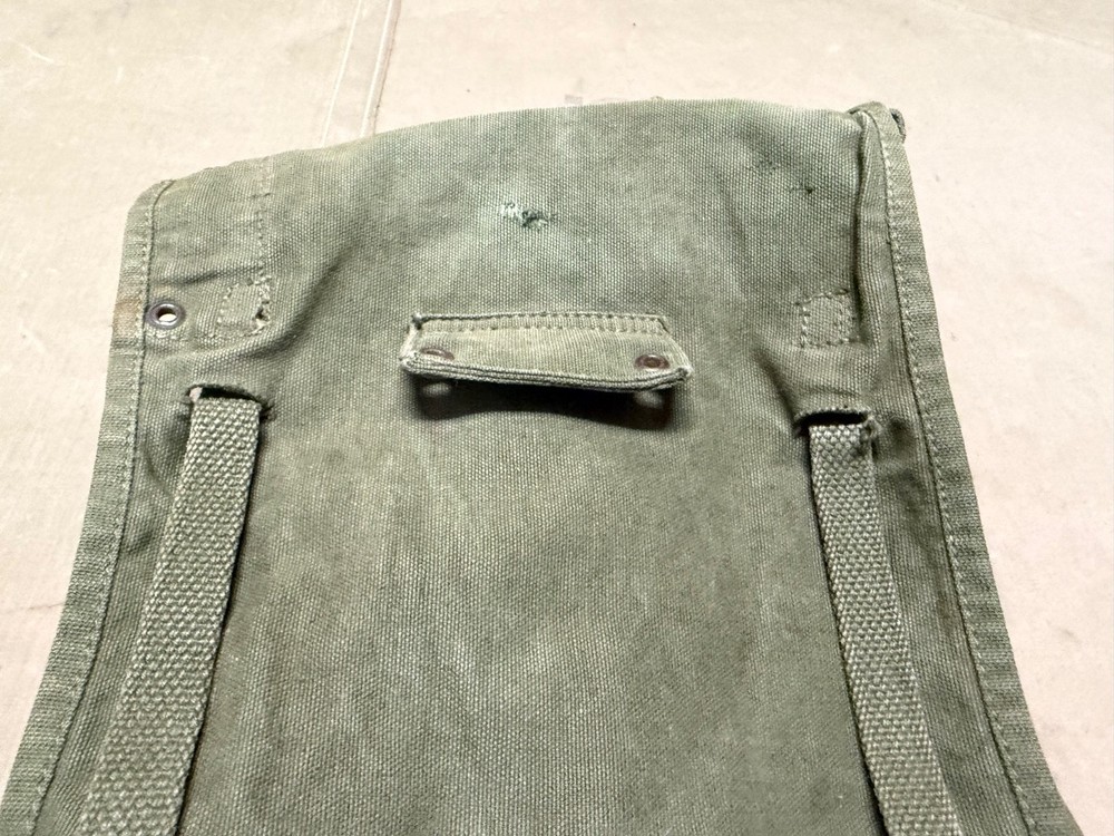 ORIGINAL WWII US ARMY M1942 COMBAT FIELD HAVERSACK BACKPACK-OD#7