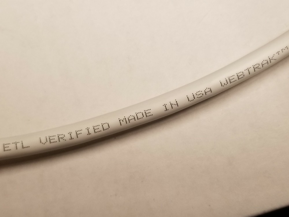 Commscope CS44R Cat6A U/UTP Network Ethernet 10G 10Gig Cable Riser White /100ft