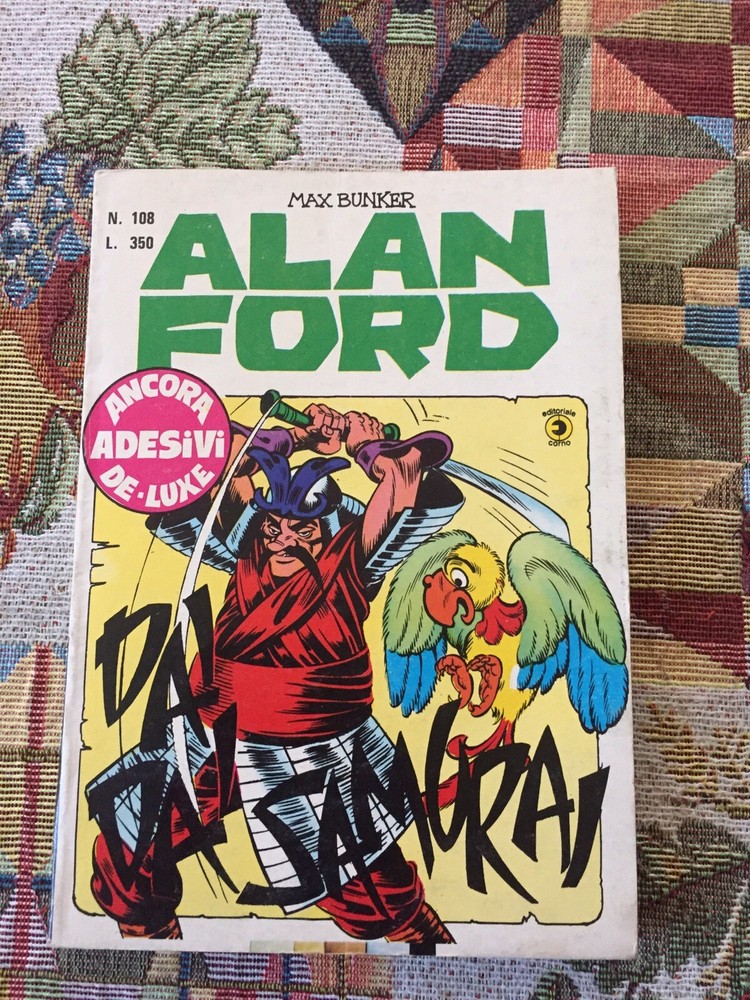 1978 Alan Ford No.108 From Samurai With Stickers