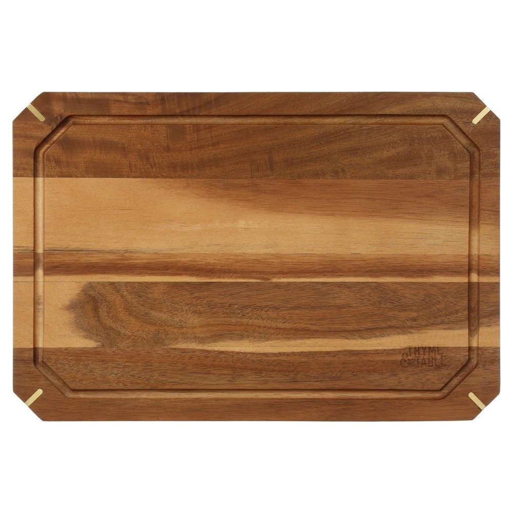 2-Piece Acacia Cutting Board Set