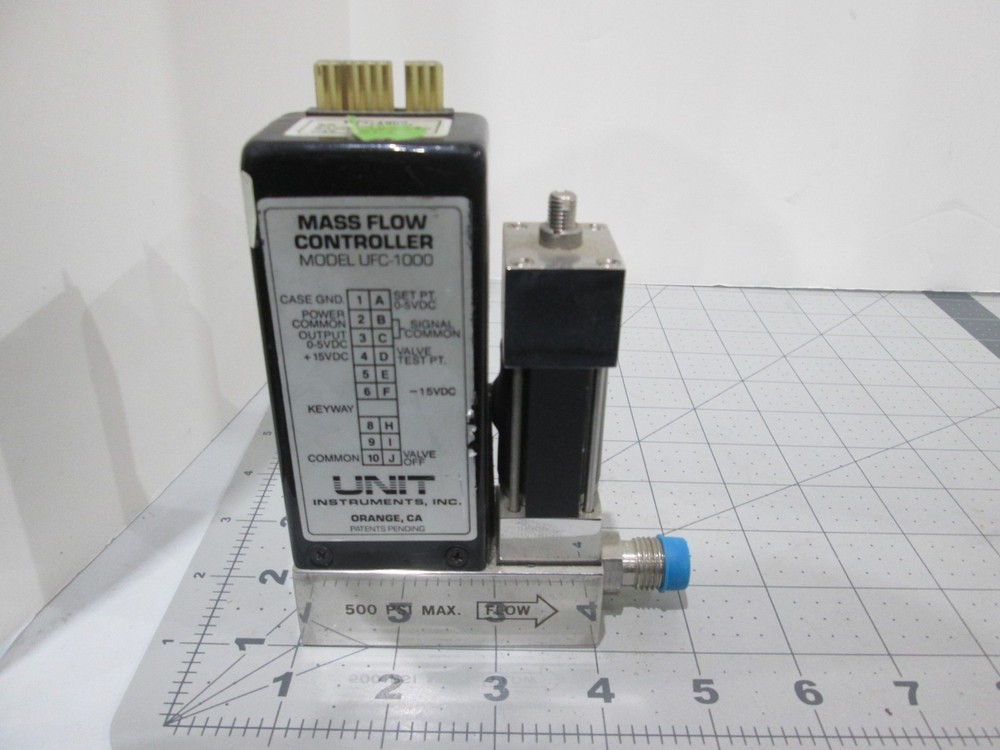 Unit, UFC-1000, Mass Flow Controller, SF6, 100 SCCM, Used