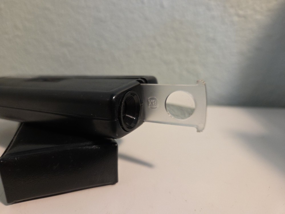 Micronta 30X Lighted Pocket Microscope Magnifying Glass & Case Tested VTG EUC