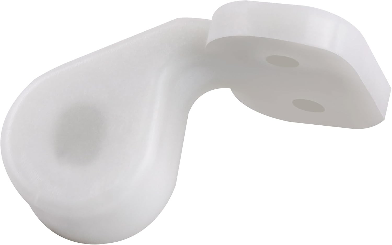 White Slow Close Hinge Bracket Replacement For Bemis Nextstep Toilet Seat(1Pc)