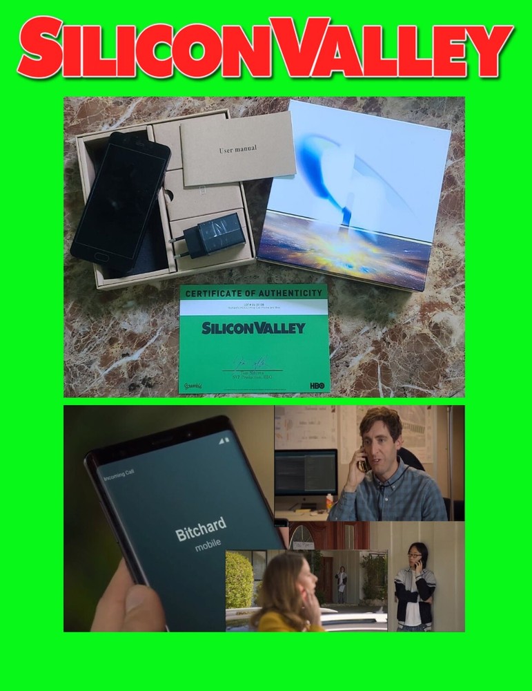SILICON VALLEY: Richards Prop Phone/Box Studio COA