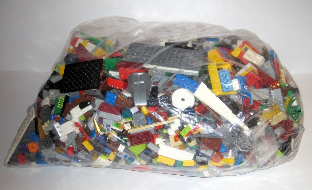 7 Pounds Mixed LEGO Building Bricks & Pieces