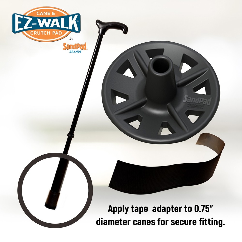EZ-Walk All Terrain Stabilizer Cane Tip (Single Pack)