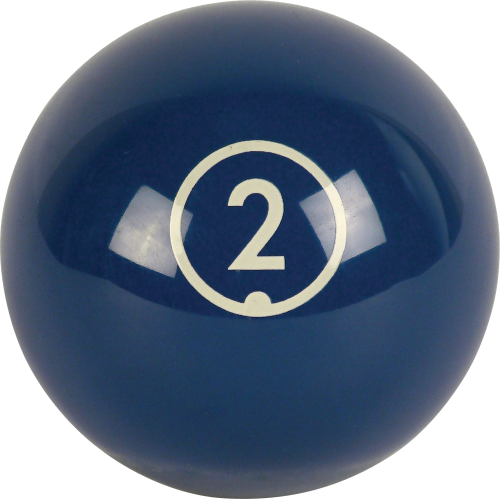 Individual Aramith Continental Replacement Pool Ball #2 - RBCONT
