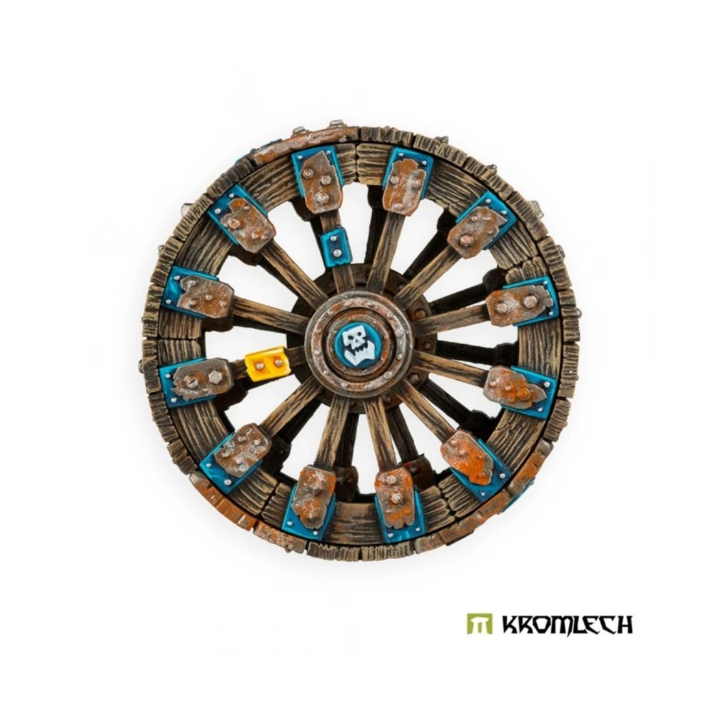 Kromlech Vehicle Conversion Bit Battle Rig Wheel Pack New