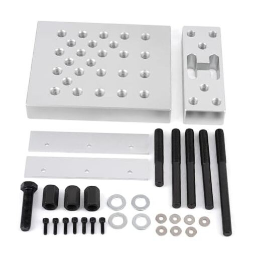 maXpeedingrods Universal Drill Press Support Plate Tool Set, 30 Ton Base Hub