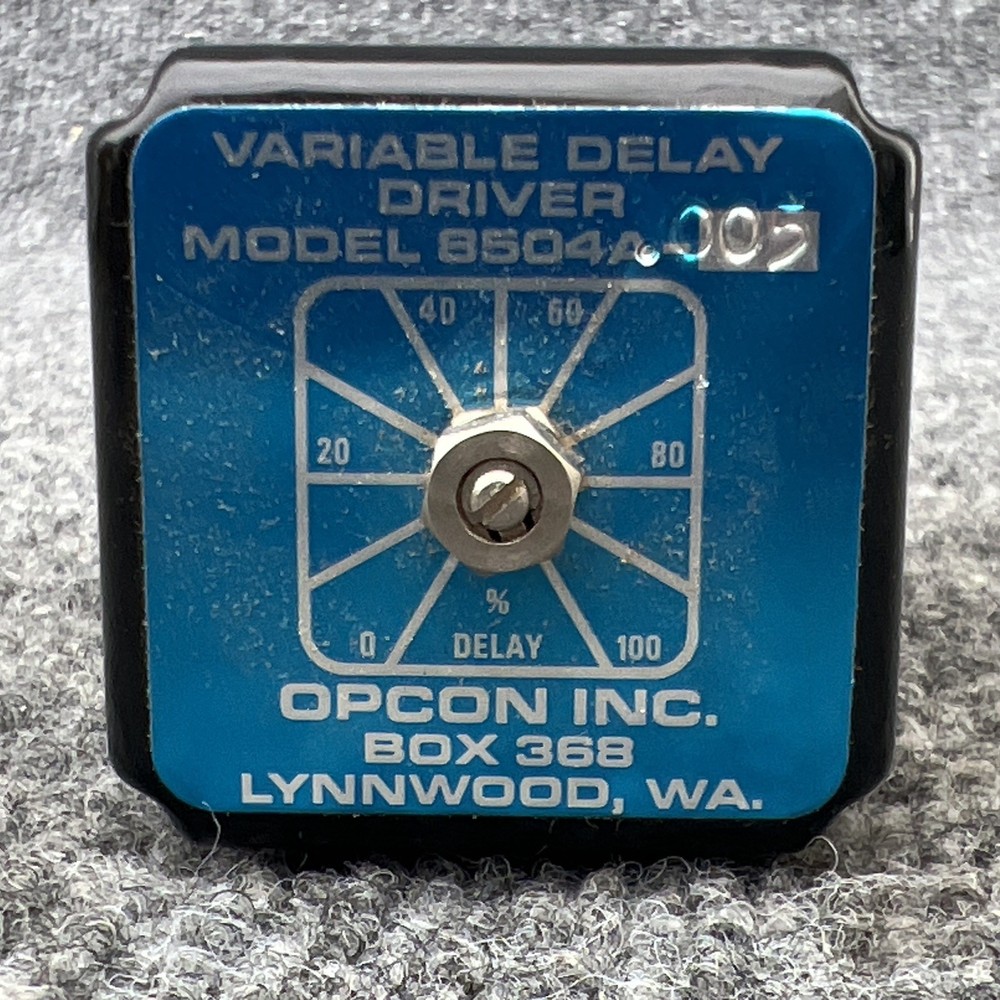 Opcon 8504A-005 Variable Delay Driver Relay New Other