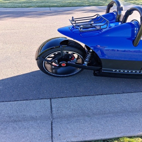 Vanderhall Compatible Wind Deflector Windblocker Fits Carmel Dual Roll Bar Model