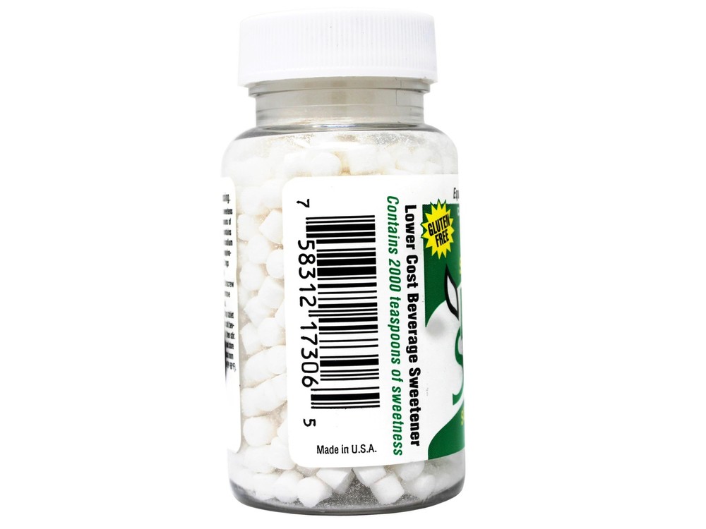Necta Sweet Sugar Substitute Tablets, 1 Grain, 500 Tablets - 4 Pack