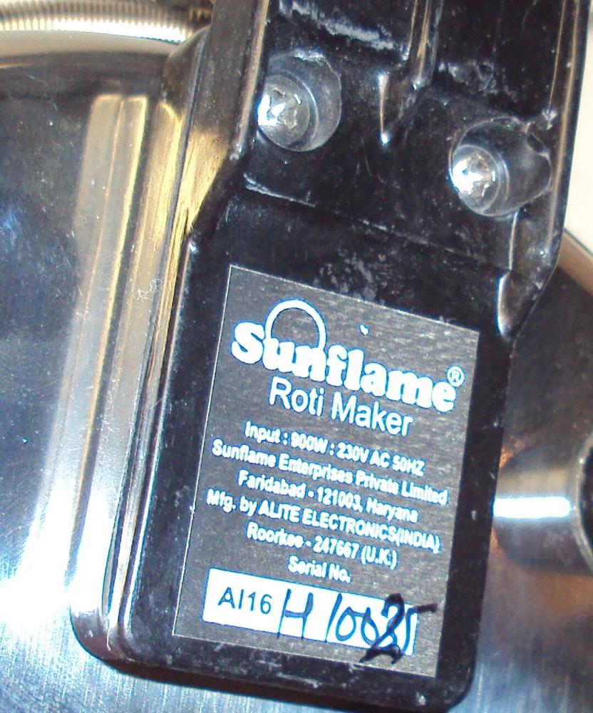 Sunflame Electric i Maker Flat Papad Bread Tortilla Maker