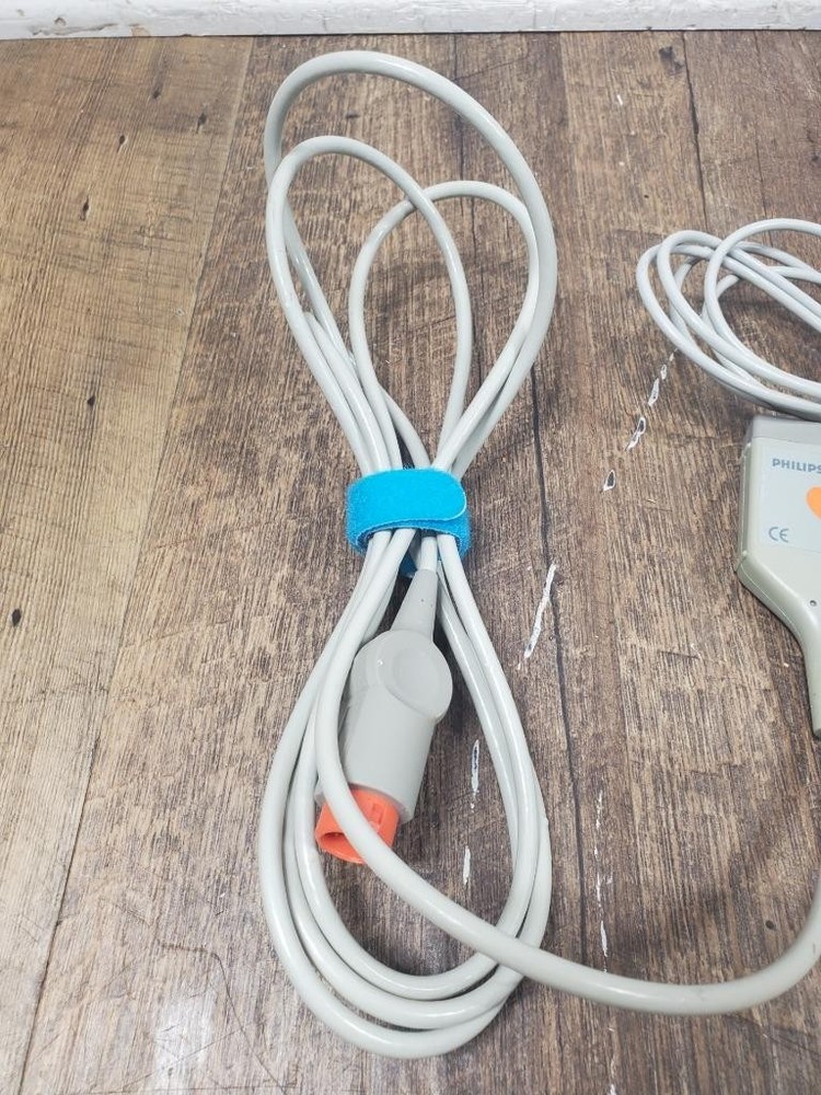 W89 ♻ Philips REF M1643A Cardiac Output Cable 4.8m ♻