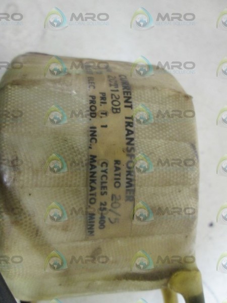 MIDWEST ELEC. CURRENT TRANSFORMER 2CT120B UNMP