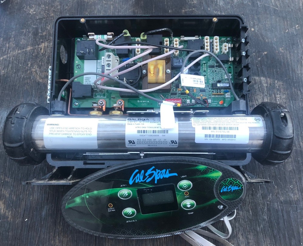 Cal Spas 5100 Spa Pack With Topside (Tested) Will Separate