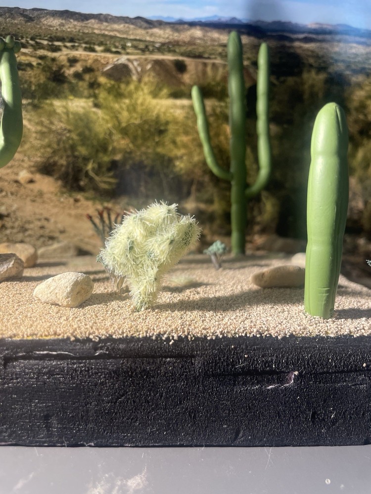 Ho Scale Cactus, Teddy Bear Cholla