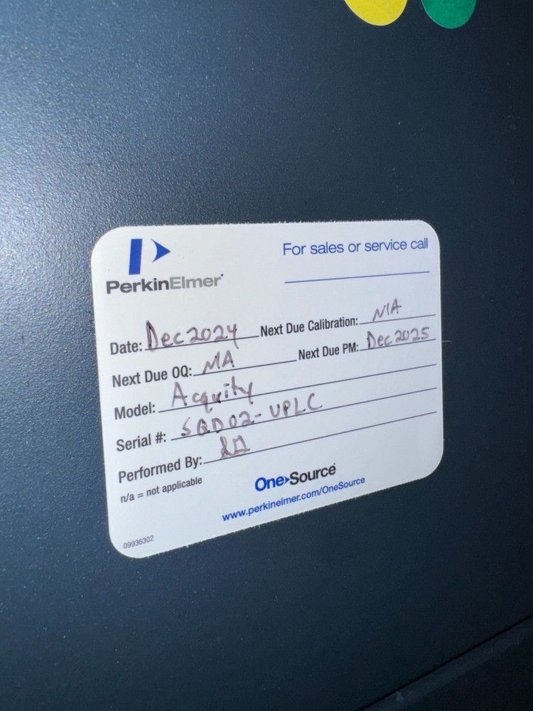 Waters Acquity HPLC System PDA Detector Sample Manager Binary Pump #17459